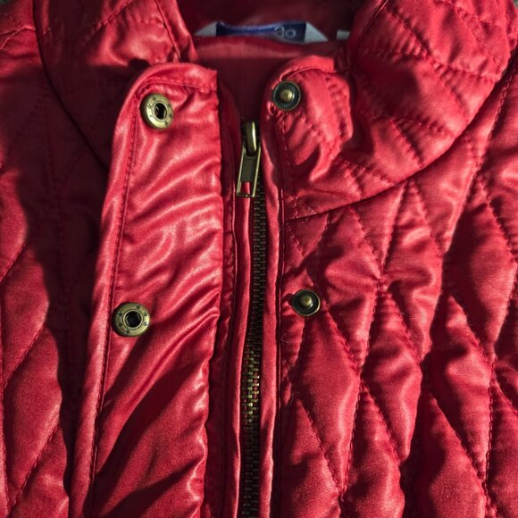 Great Northwest Indigo Red Quilted & Ribbed Vest Size XL - Picture 5 of 8